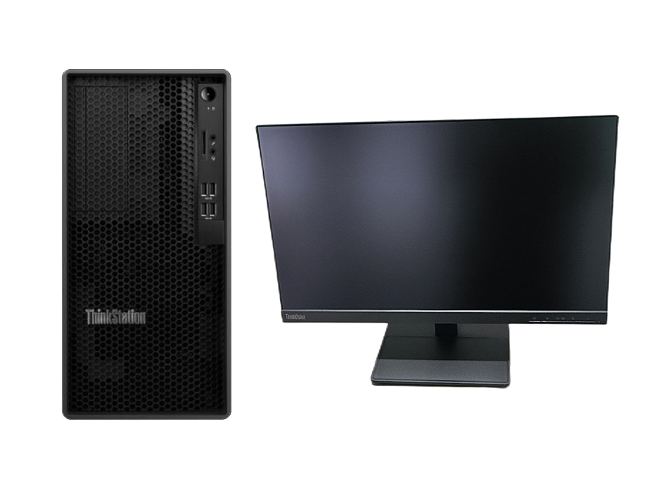 联想/Lenovo ThinkStation K-A1 +ThinkVision TE22-19（21.5英寸） 台式计算机