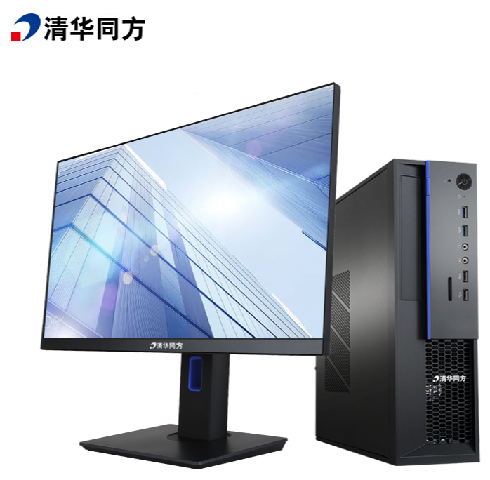 清华同方/THTF 超翔TZ830-V3+TF2416(23.8英寸） 主机+显示器 台式计算机